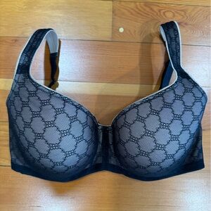 SOMA Black Lace Underwire T-Shirt Bra